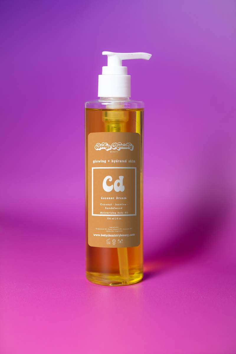 Coconut Dream Nourishing Body Oil (inspired by Kayali's Utopia Vanilla ...