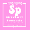 Strawberry Pound Cake Exfoliating Sugar Scrub