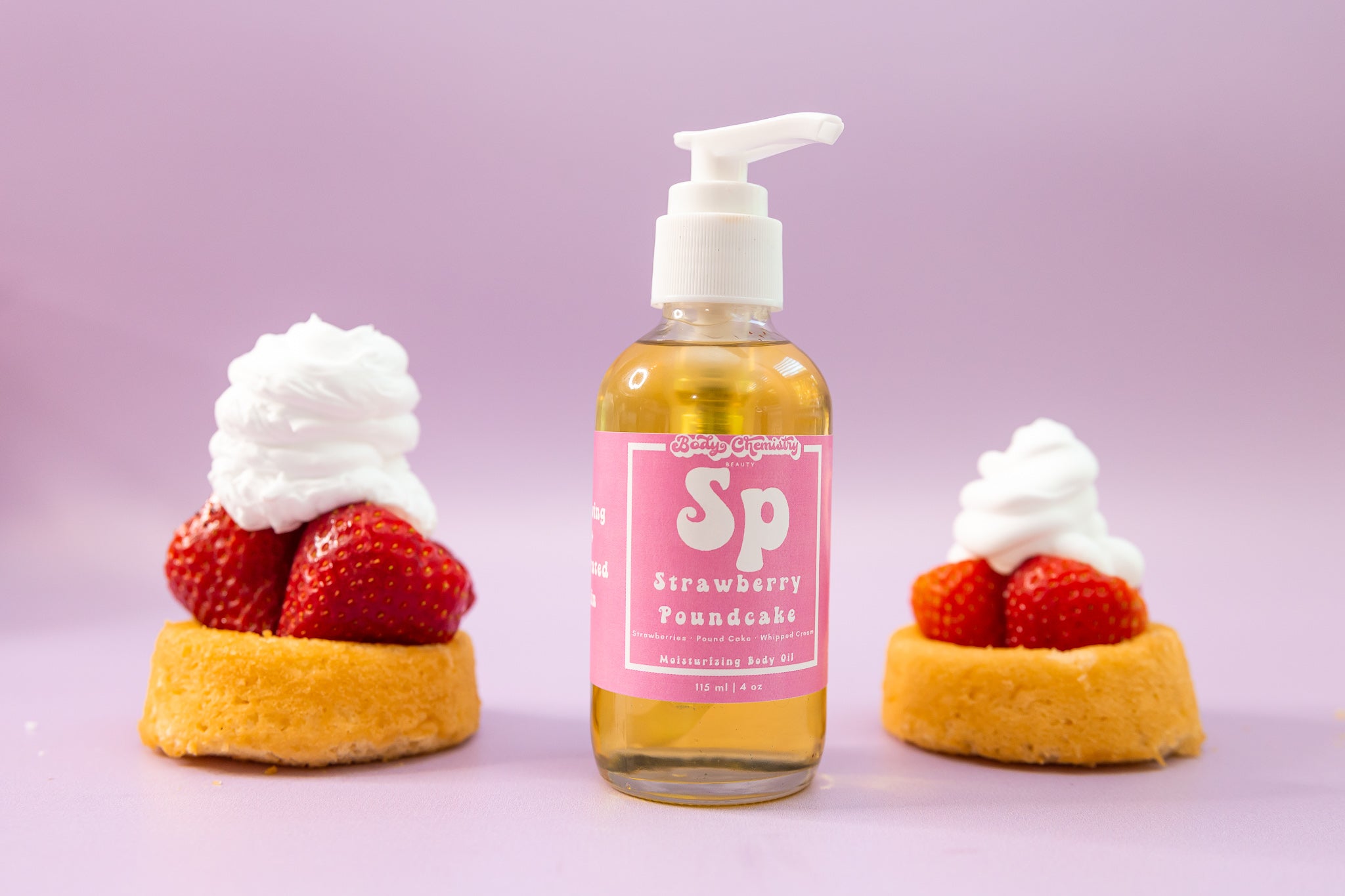  Strawberry Shortcake Handmade Nourishing Body Oil   Moisturizing Skincare After Shower Body Oil : Handmade Products